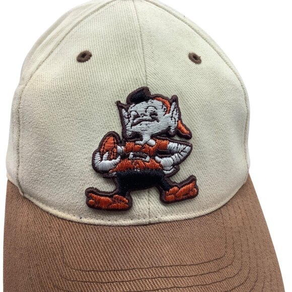 Cleveland Browns Vintage Elf Throwback Logo Baseball Cap Adjustable NWOT - Picture 2 of 7